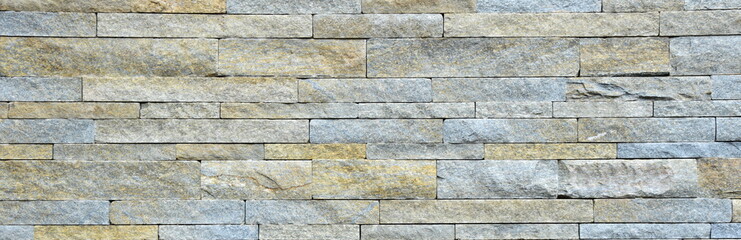 Hintergrund Mauer - Steinmauer - Textur in Farbe