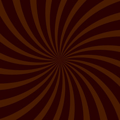 Chocolate swirl background, poster design template, vector illustration
