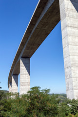 Koroshegy Viaduct near the lake Balaton in Hungary.