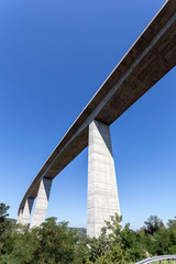 Koroshegy Viaduct near the lake Balaton in Hungary.