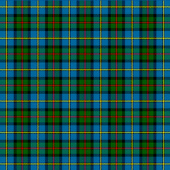 MacLeod tartan. Scottish cage background