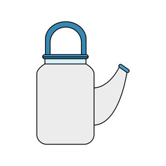 traditional chinese teapot isolated icon