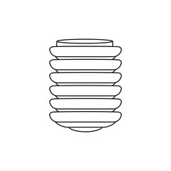 chinese decorative lamp hanging icon