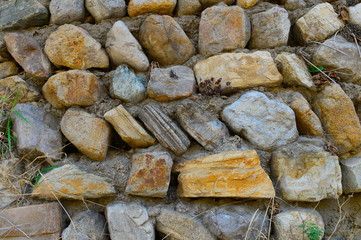 The old brick wall