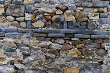 The old brick wall
