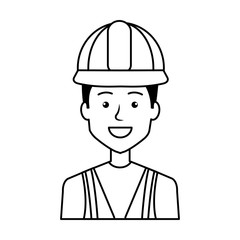 builder constructor with helmet character