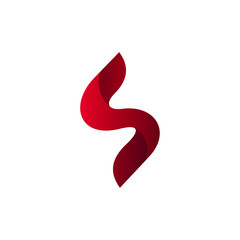 letter s logo design template