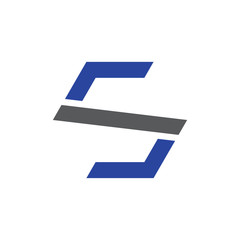 letter s logo design template