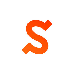letter s logo design template
