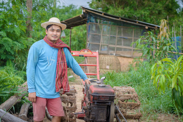 A young farmer who endured and fought a poor economic administration.