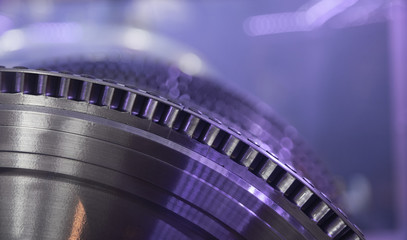 internal steam turbine open and exposed palettes © mailsonpignata