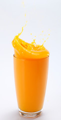 splash orange juice 