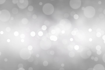 Shimmering White Glitter Lights Background