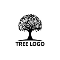 Obraz premium Tree Logo Template Design Vector, Emblem, Design Concept, Creative Symbol, Icon