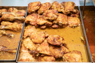  various dishes in the restaurant