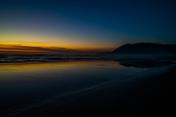 Fototapeta premium sunset over the sea
