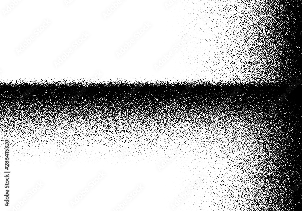 Poster Abstract background with layers of scattered dots