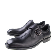 shoe or black color men's shoes on a background.