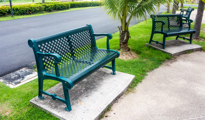 chair in park