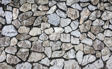 texture of the stone wall