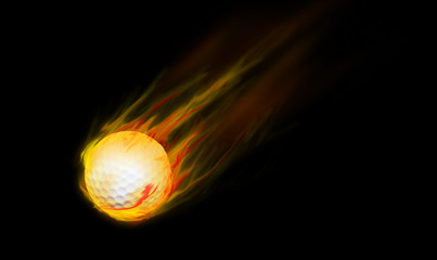 Golf ball fire 
