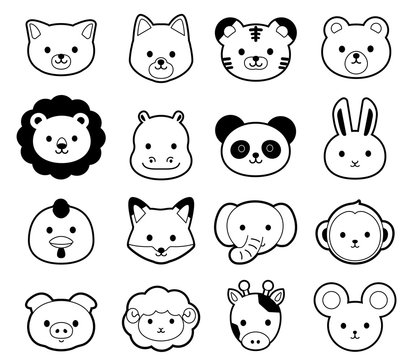動物の顔 Images Browse 128 Stock Photos Vectors And Video Adobe Stock