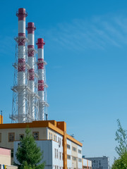 Thermal power plant in Moscow  Photo thermal power plant in Moscow.Please see my other photos and videos with the same theme.