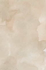 abstract beige splotchy ink watercolor paper background