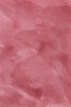 abstract red splotchy ink watercolor paper background