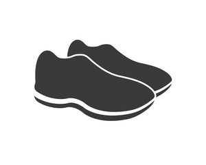 shoes icon logo vector illustration design