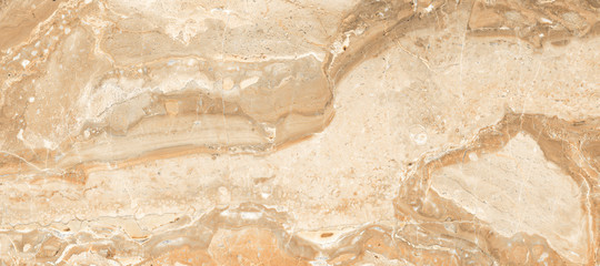 Brown marble texture background with curly light brown veins, It can be used for interior-exterior...
