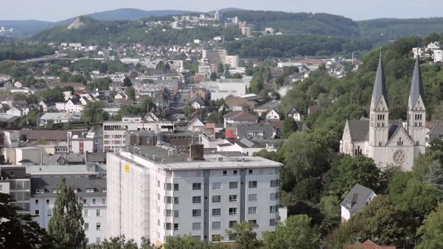Footage of Siegen is a city in Germany in NRW(North Rhine-Westphalia).
the capital of this state is D&uuml;sseldorf.
Oberstadt Siegen.
Oberes Schloss- Seigen-Germany.