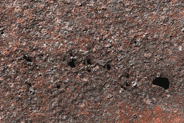 rusty iron texture closeup