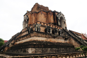 old temples in chiang mai, thailand