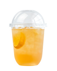 Taiwan milk tea with bubble, Bubble milk tea with Clipping Path.