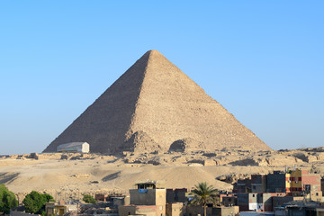 Fototapeta na wymiar La Pyramide de Khéops