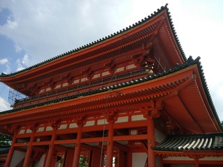 Fototapeta na wymiar Japanese temple in Kyoto 2