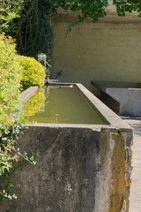 Lavoir récent à Diusse dans le département des Pyrénées Atlantique