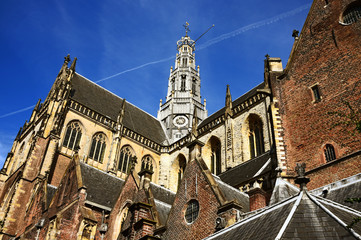 Grote Kerk ("Great Church") on the Grote Markt, Haarlem's central square