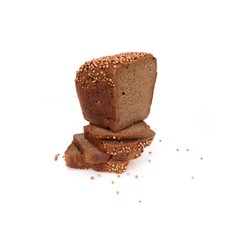 Bread isolated on a white background