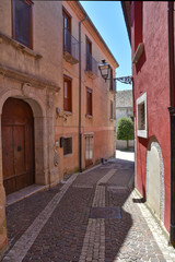 Fototapeta premium A tourist trip to Nusco, a small town in the Campania region of Italy