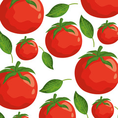 fresh tomatoes vegetables pattern background