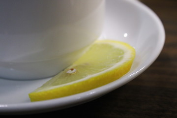 yellow lemon  in a bowl