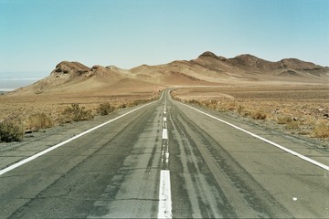 road in the desert