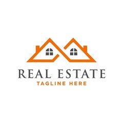 real estate logo, home logo vector design