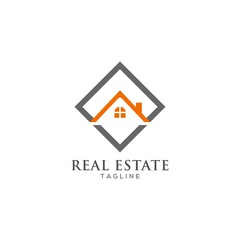 real estate logo, home logo vector design