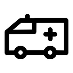 ambulance icon vector