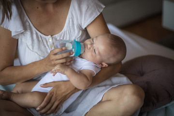 The mother knows what the baby needs.