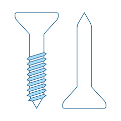 Icon Of Screw And Nail