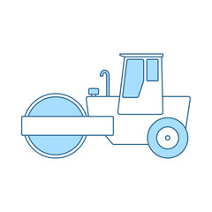 Icon Of Road Roller